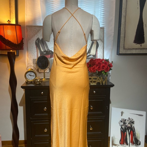 Orange Summer dress - Picture 2 of 2